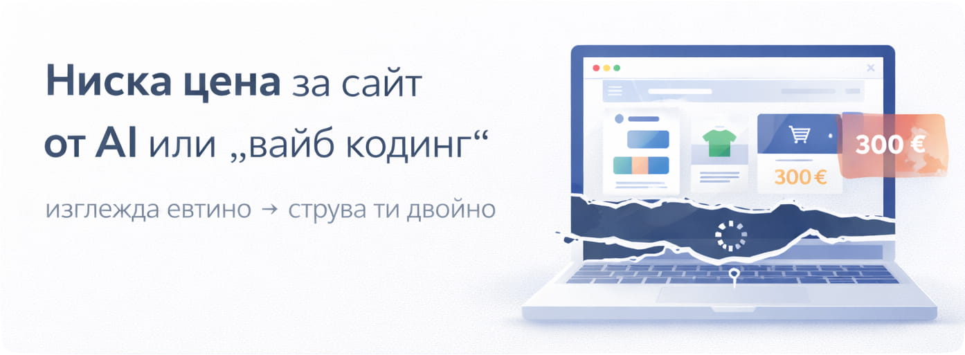 ниска цена на сайт за AI кодинг
